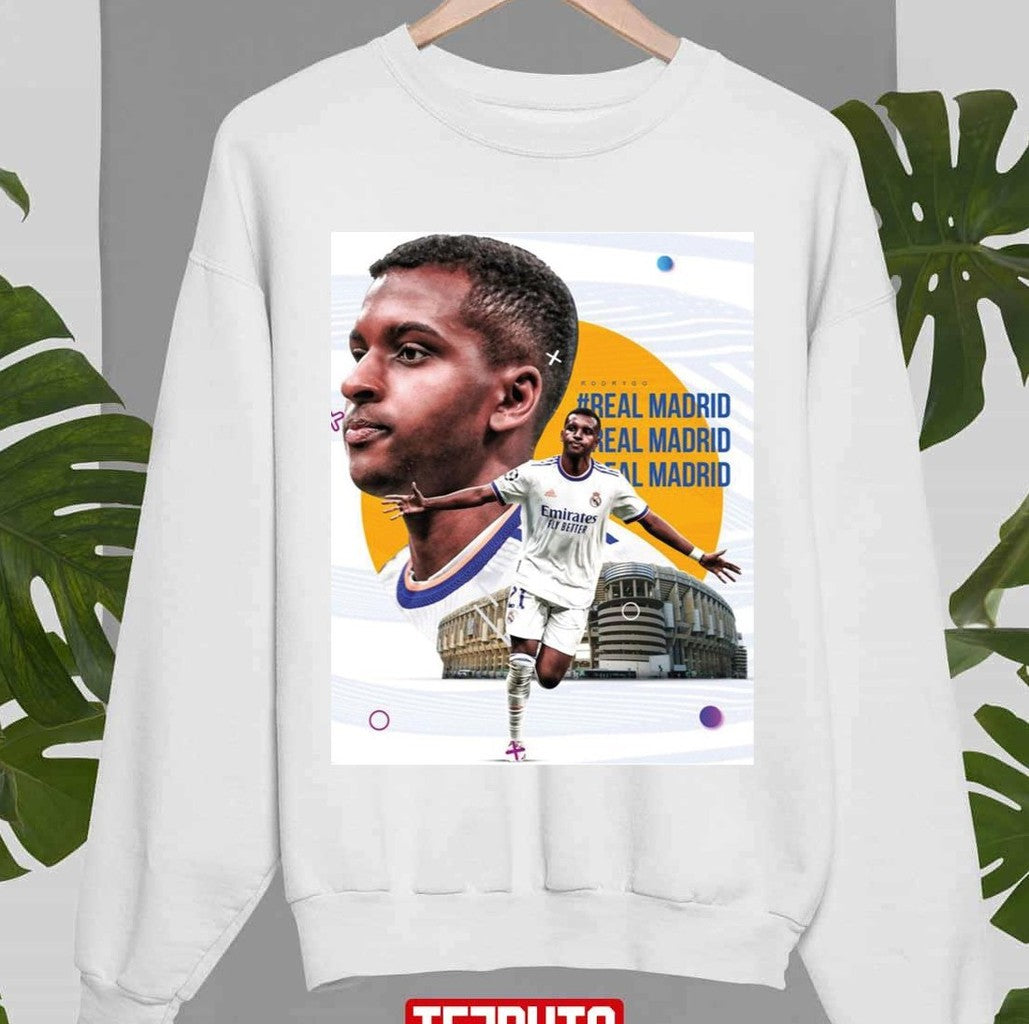 Rodrygo Real Madrid Graphic Unisex Sweatshirt