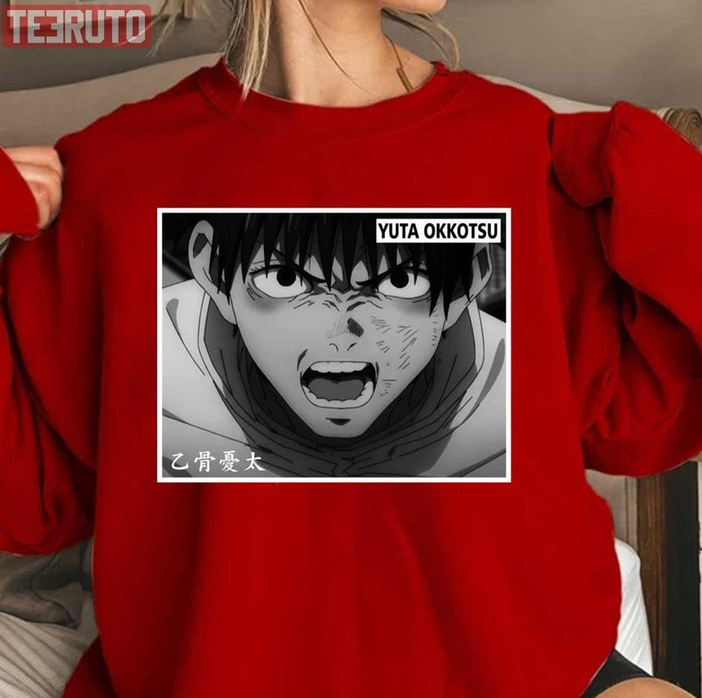 Angry Okkotsu Yuta Jujutsu Kaisen 0 Unisex Sweatshirt