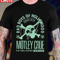 Bad Boys Of Hollywood Skull Mötley Crüe Unisex T-Shirt