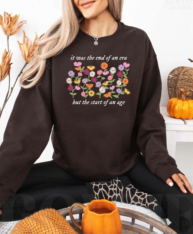 End Of An Era Version Tshirt, Suprised Song Vintage Piano Flowers TshirtSweatshirtHoodie, Flowers Tshirt