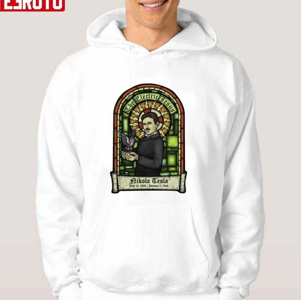 Nikola Tesla Art Vintage Unisex T-Shirt
