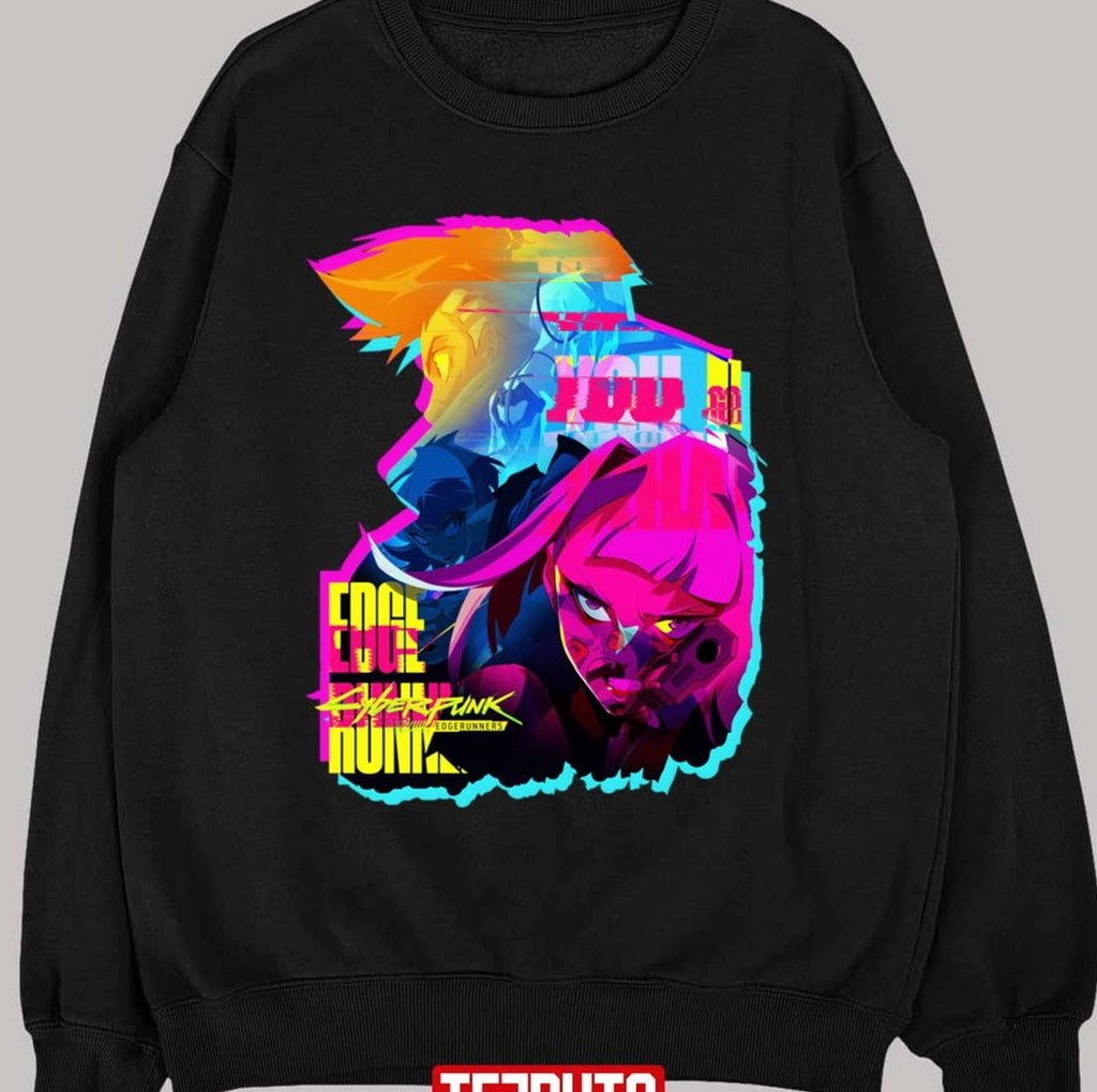 Neon David &amp; Lucy Edgerunners Unisex T-shirt