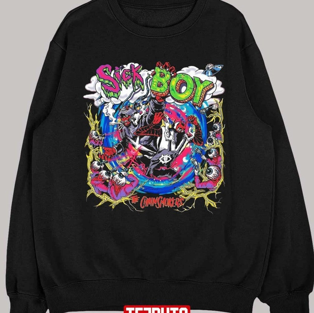 Sick Boy The Chainsmokers Artwork Unisex T-Shirt