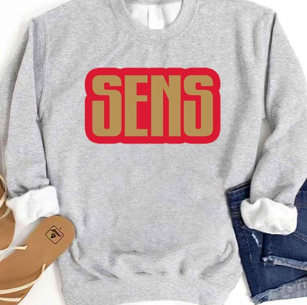 Sens Logo Hockey Ottawa Senators Unisex Sweatshirt
