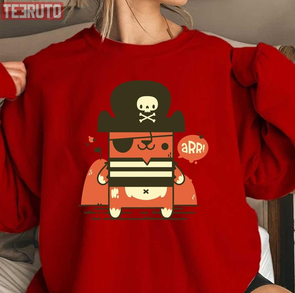 Pirate Kitty Unisex Sweatshirt