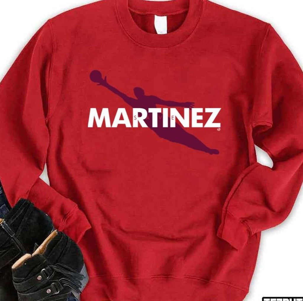 Aston Villa Martinez Save Jumpman Villa Goalkeeper Football Fan Unisex Sweatshirt