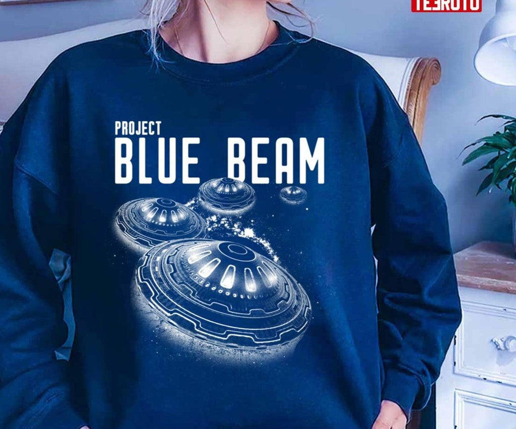 Project Blue Beam Ufo Alien Invasion Psyop Unisex T-Shirt