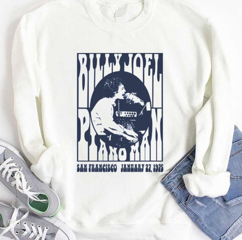 San Francisco January 1975 Billy Joel Unisex T-Shirt