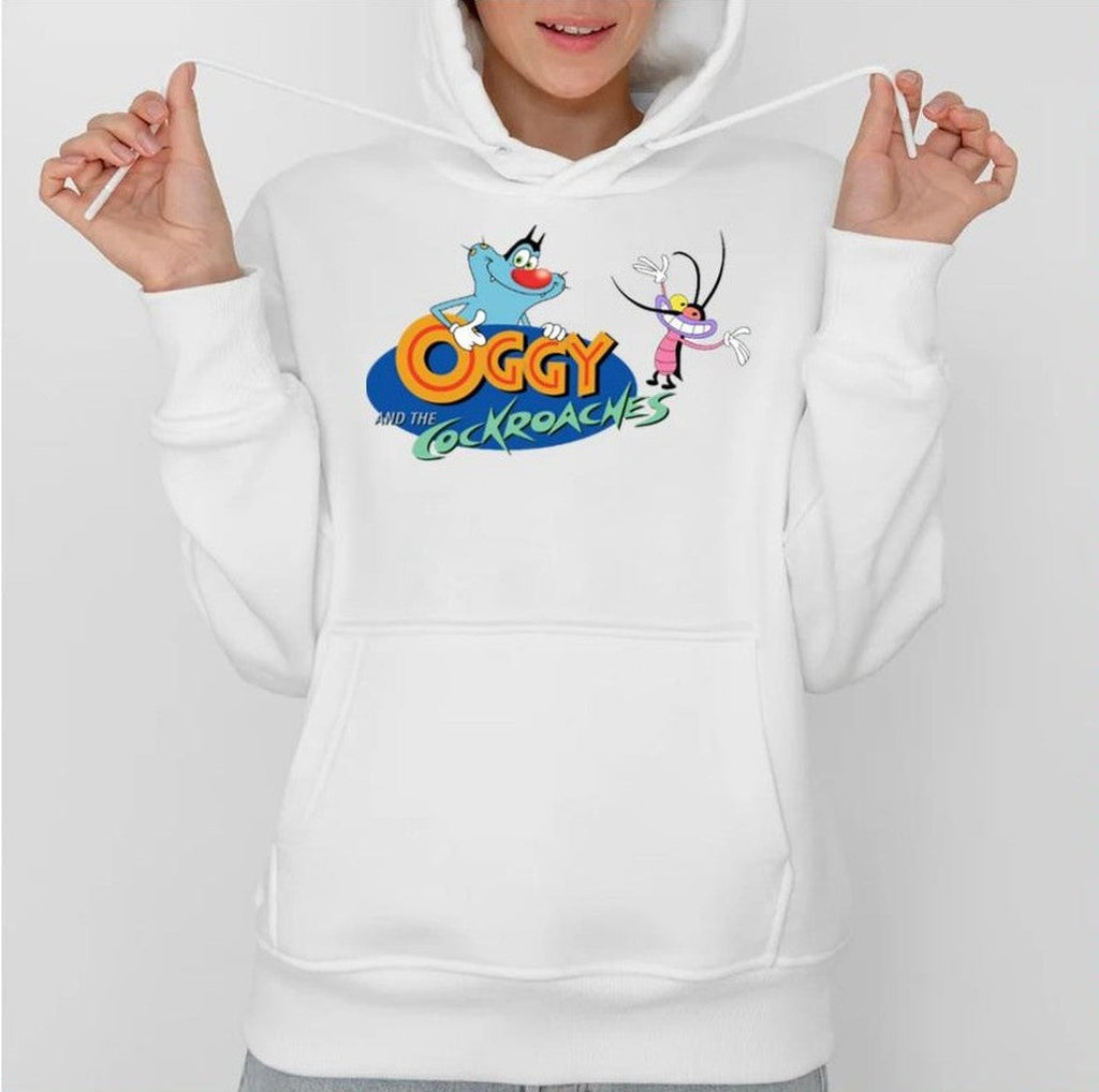 Oggy And The Cockroaches Logo Cartoon Unisex T-Shirt