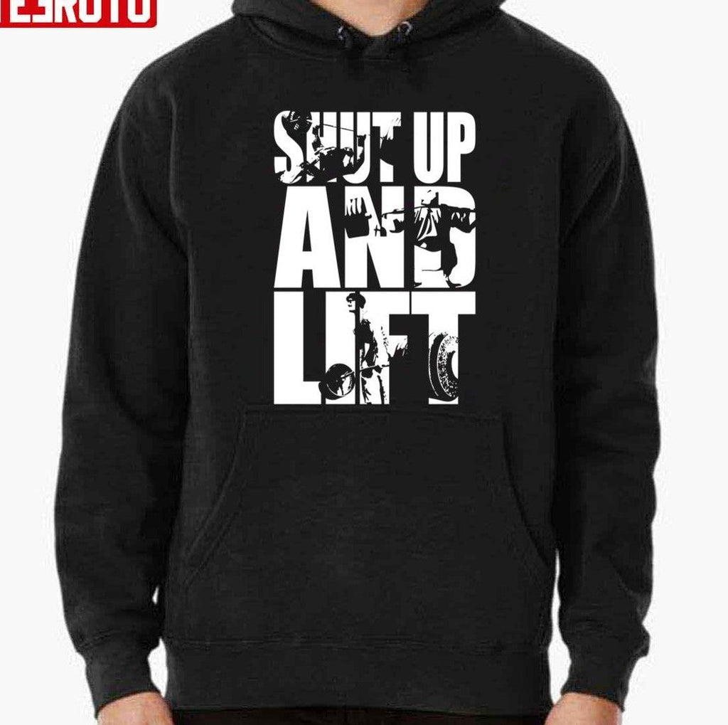 Shut Up And Lift Squat Bench Deadlift Iconic Unisex T-Shirt