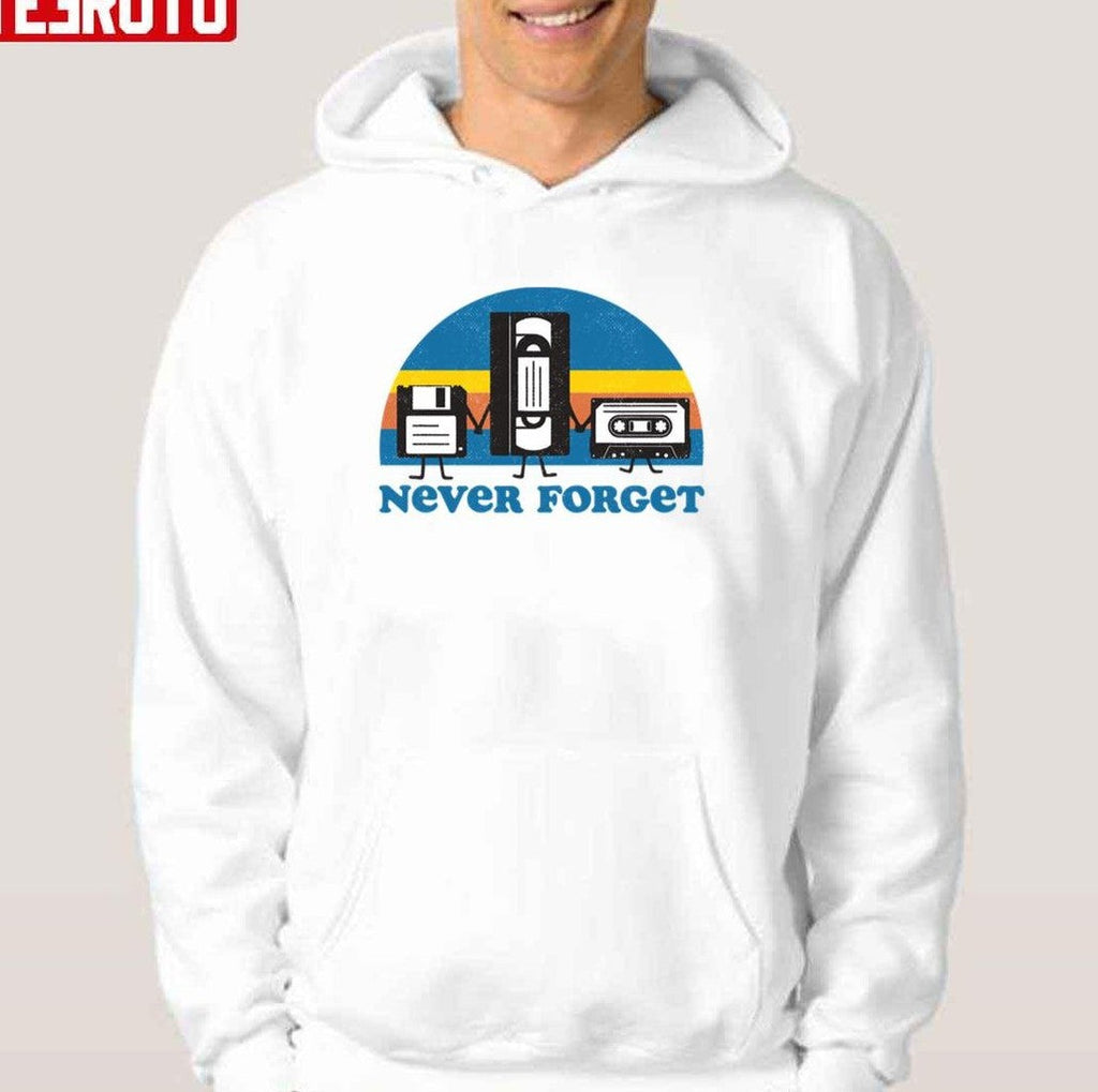 Never Forget 90s Objects Unisex T-Shirt