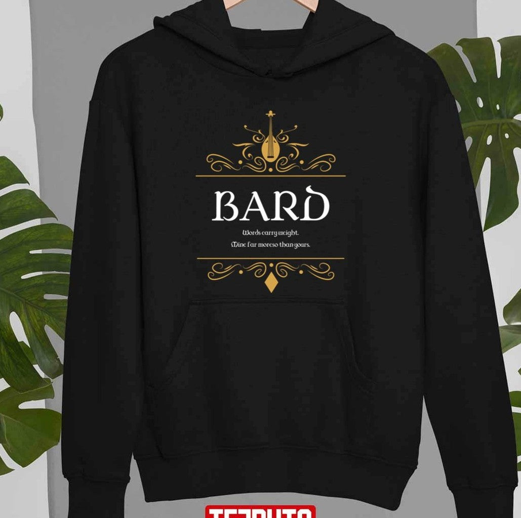 Bard Bards Buff D&amp;D Dungeons &amp; Dragons Design Unisex T-shirt
