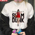 Basketball Girl Slam Dunk Girl Unisex T-Shirt