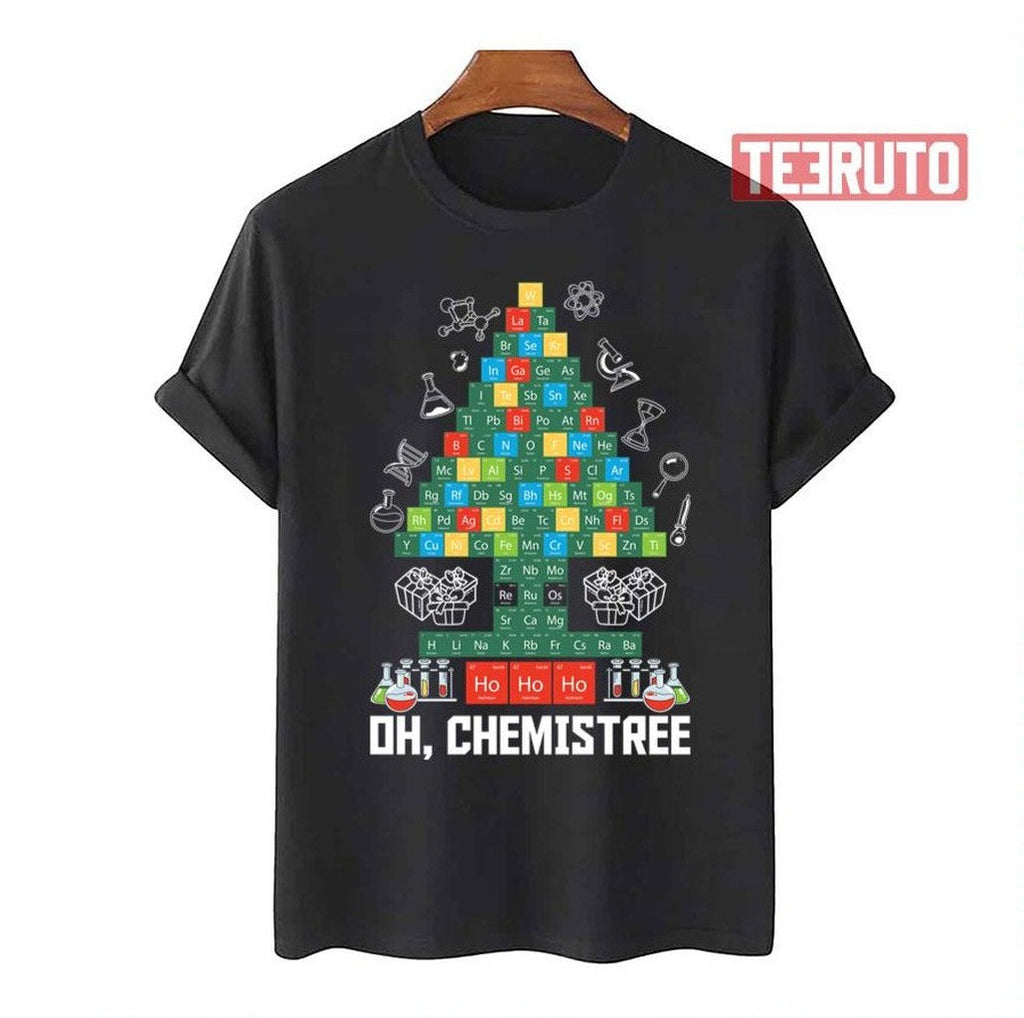 Oh Chemistree Christmas Tree Unisex T-Shirt