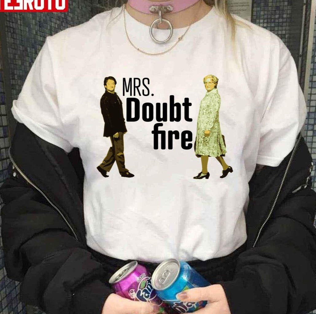 Robin Williams Mrs. Doubtfire Graphic Unisex Sweatshirt
