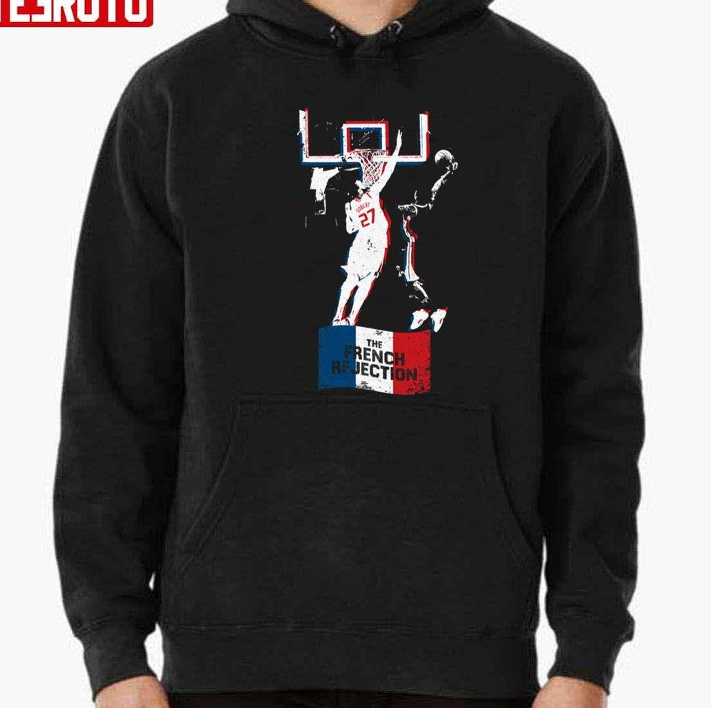 The French Rejection Rudy Gobert NBA Basketball Art Unisex T-Shirt