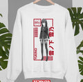 Teenage Girl Yukino Yukinoshita Oregairu Typography Unisex Sweatshirt
