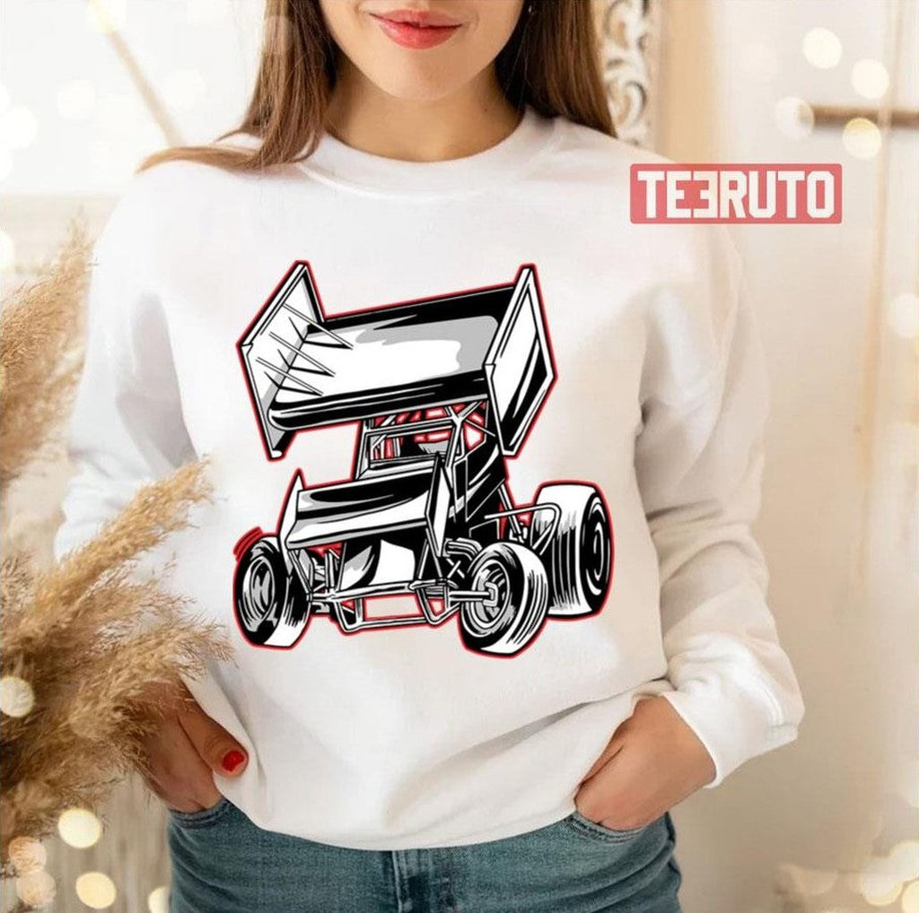 Offroad Rally Sprint Car Unisex Sweatshirt