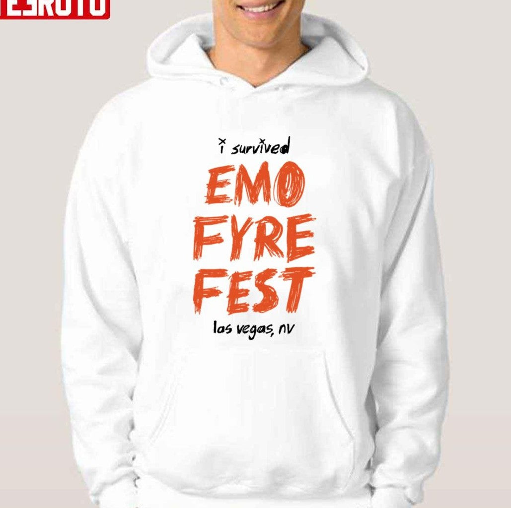Riot I Survived Emo Fyre Fest Unisex T-shirt