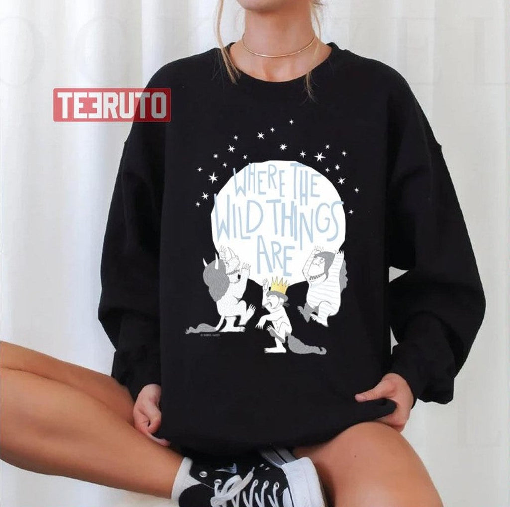 Moon &amp; Stars Where The Wild Things Are Unisex T-Shirt