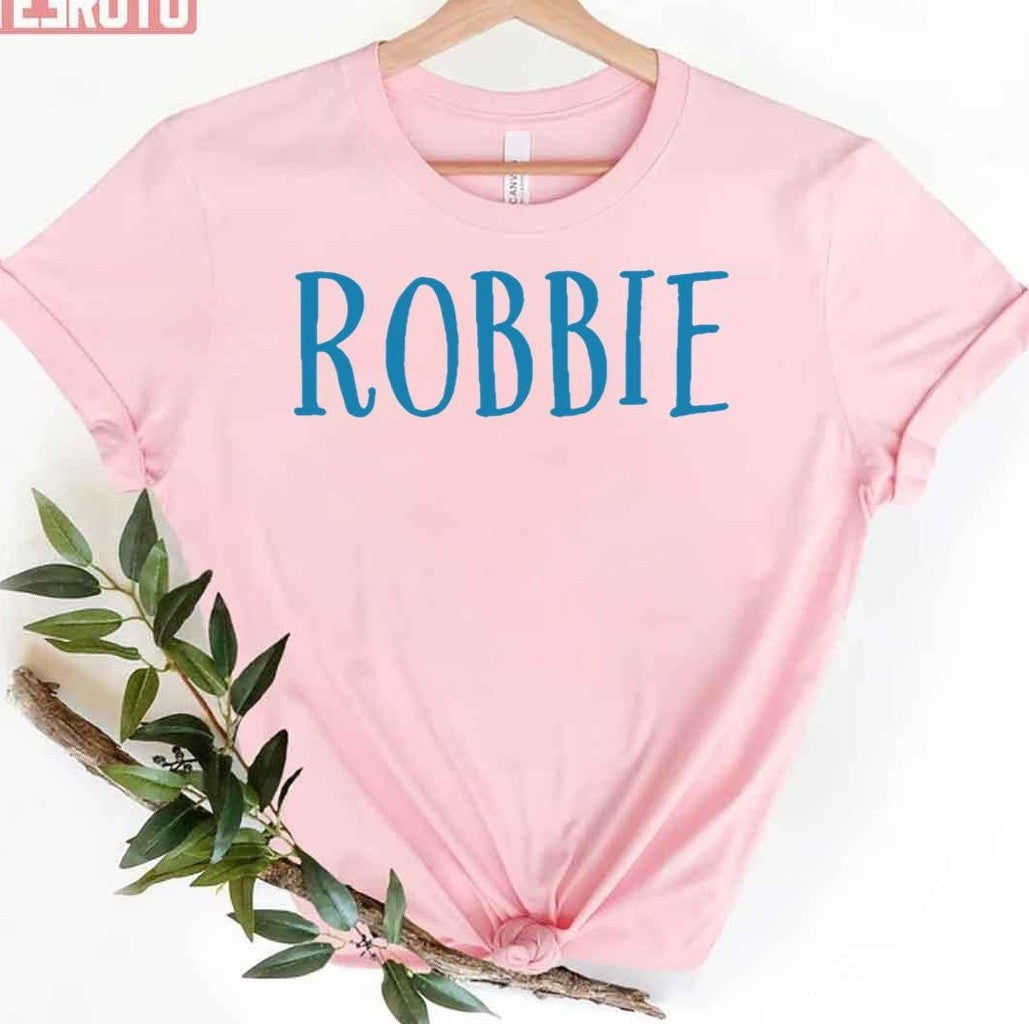 Robbie Premium Blue Logo Unisex T-Shirt