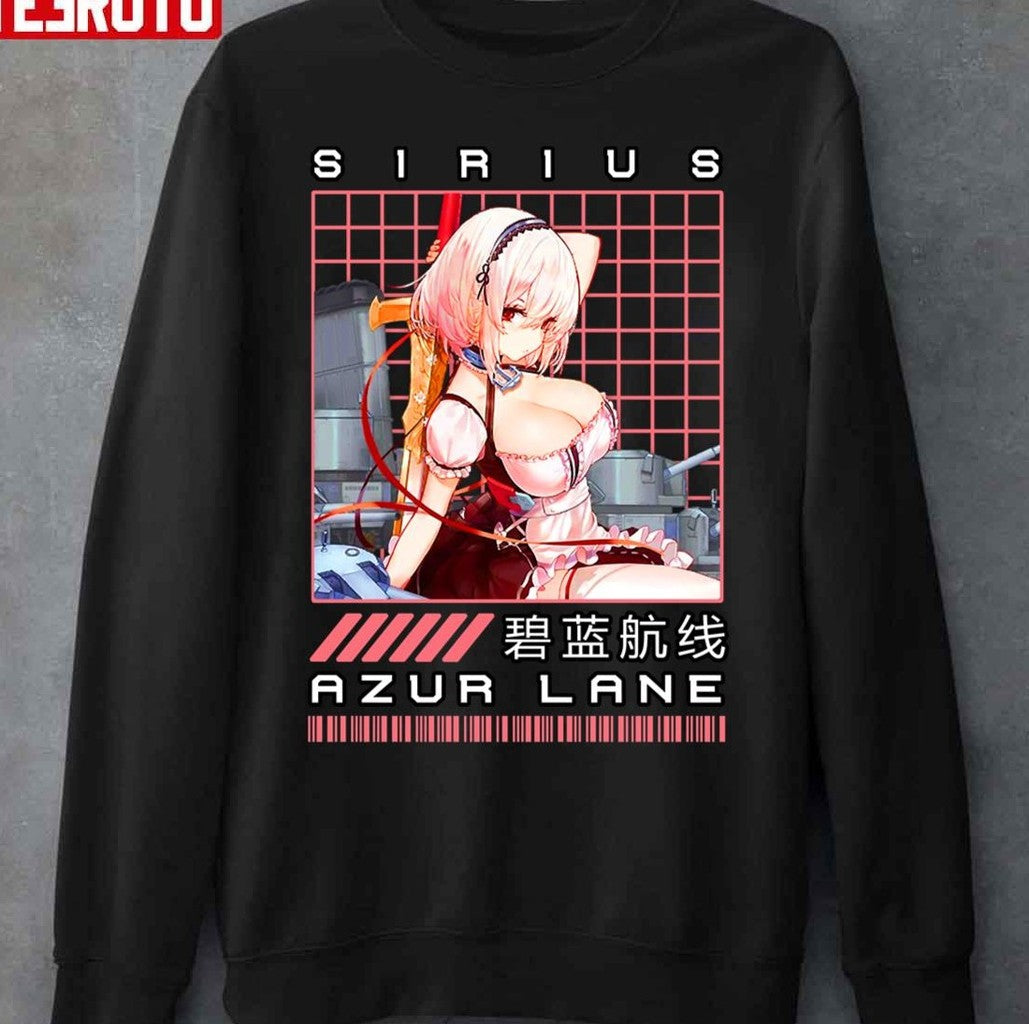 Sirius Azur Lane Anime Aesthetic Unisex Sweatshirt