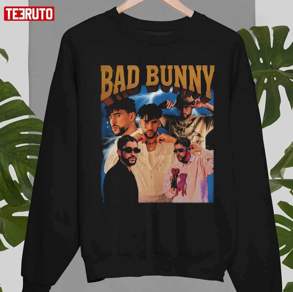 Bad Bunny Puerto Rican Rap Music Bootleg Unisex T-shirt