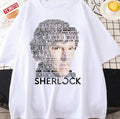 Sherlock Quotes Portrait Design Sherlock Holmes Unisex T-Shirt