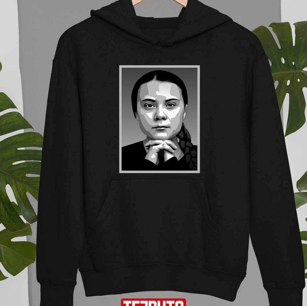 Portrait Greta Thunberg Graphic Unisex T-Shirt