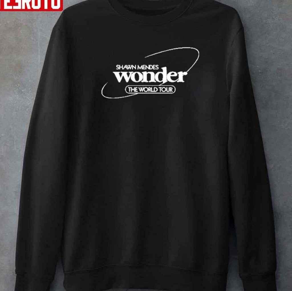 Shawn Mendes Wonder World Tour Unisex T-Shirt