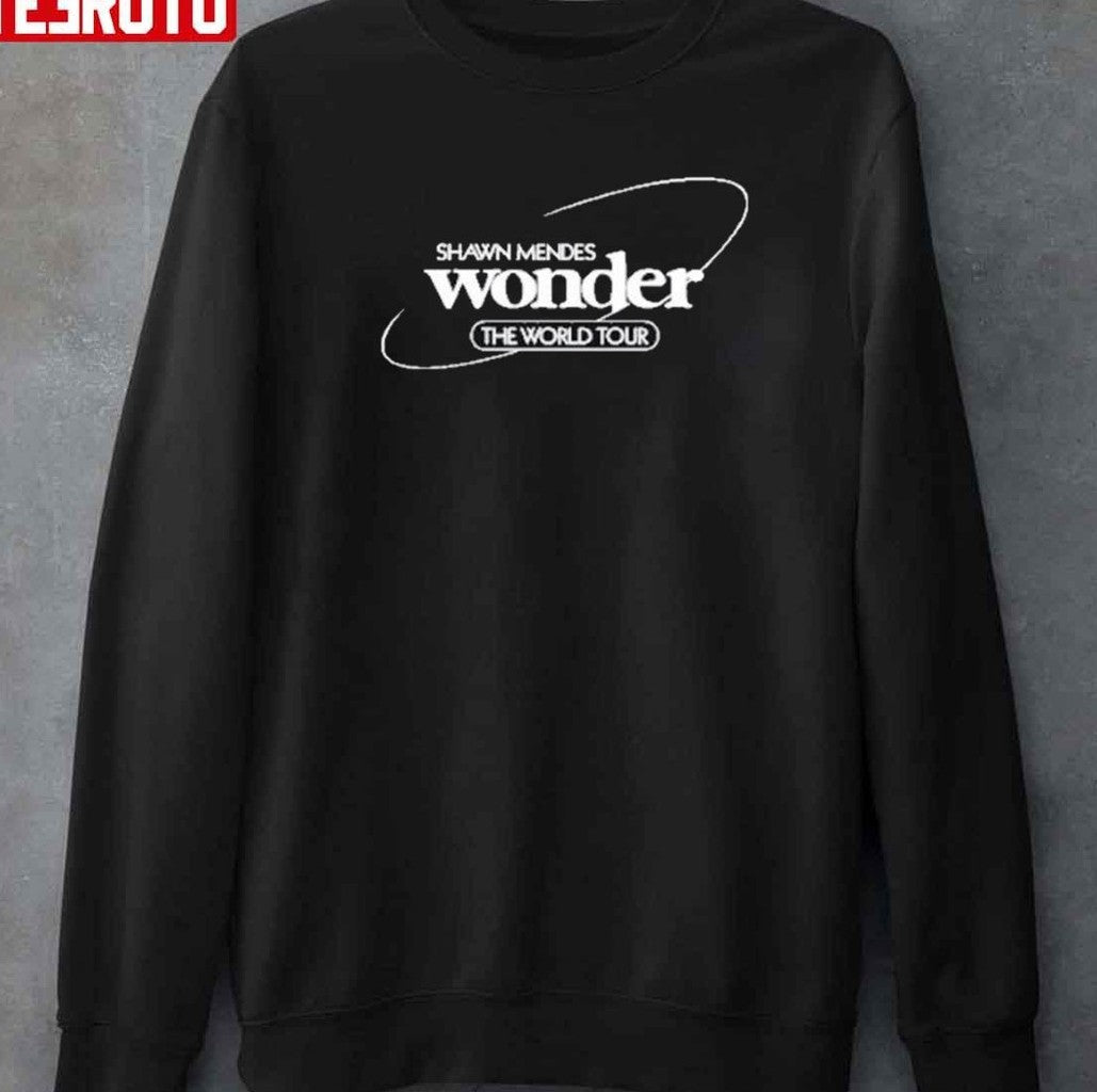Shawn Mendes Wonder World Tour Unisex T-Shirt