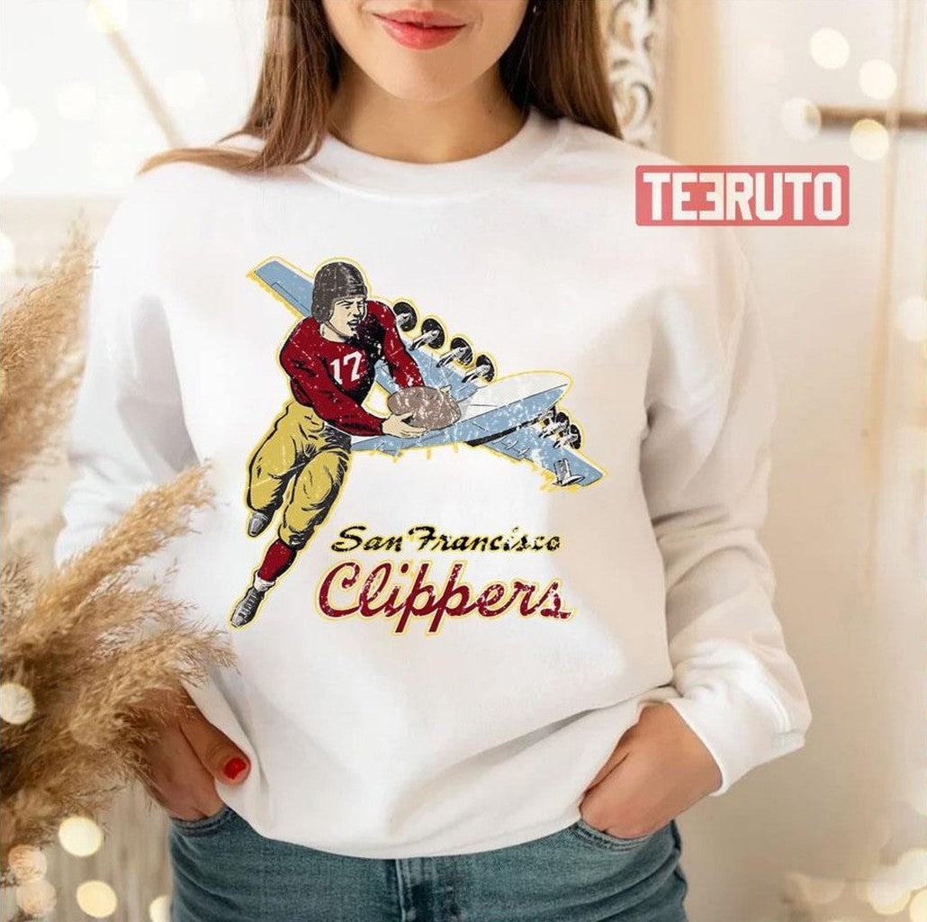 San Francicso Clippers Joe Montana Unisex Sweatshirt