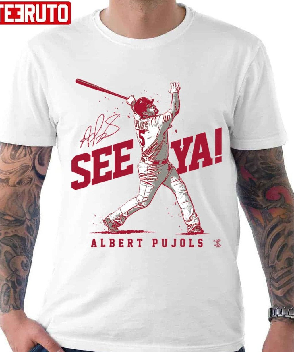 See Ya Baseball Albert Pujols See Ya Vintage Unisex T-shirt