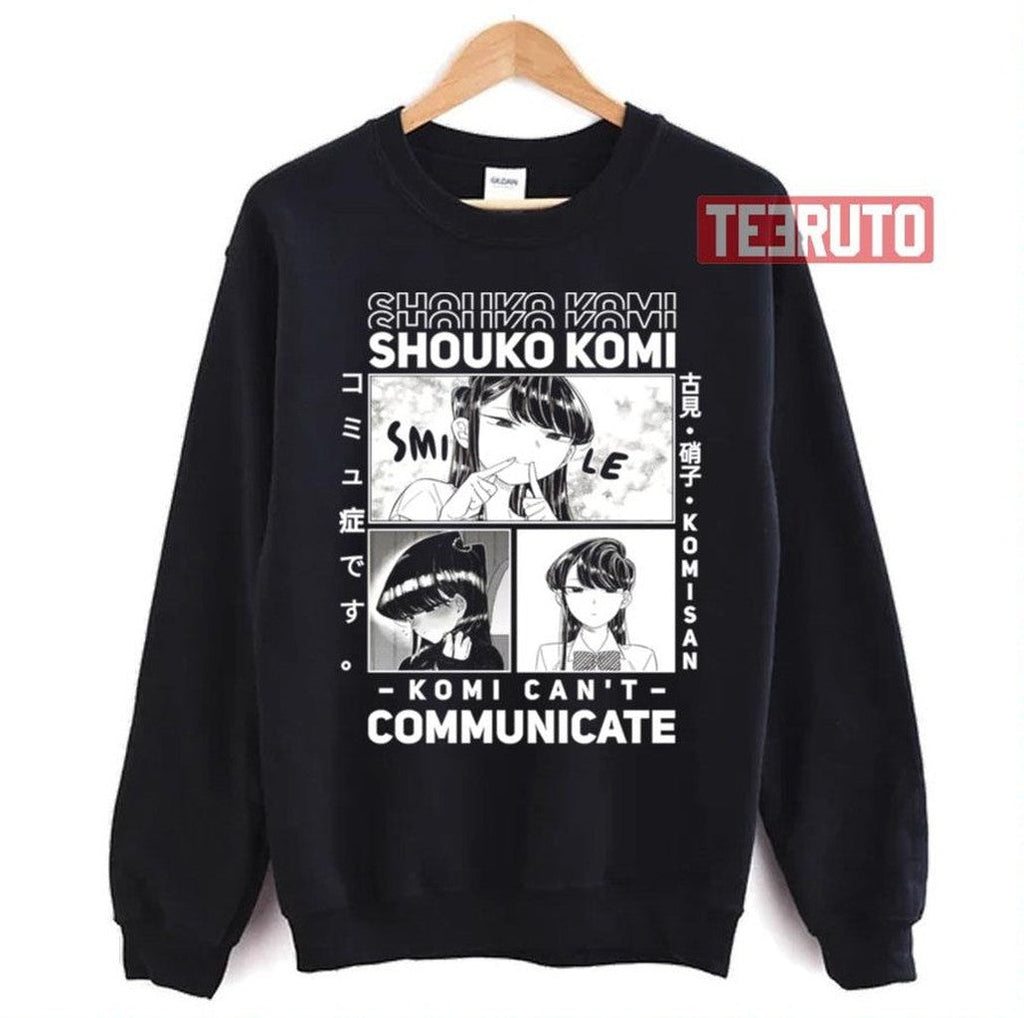 Attractive Alluring Teenager Beautiful Komi Can't Communicate Unisex Sweatshirt