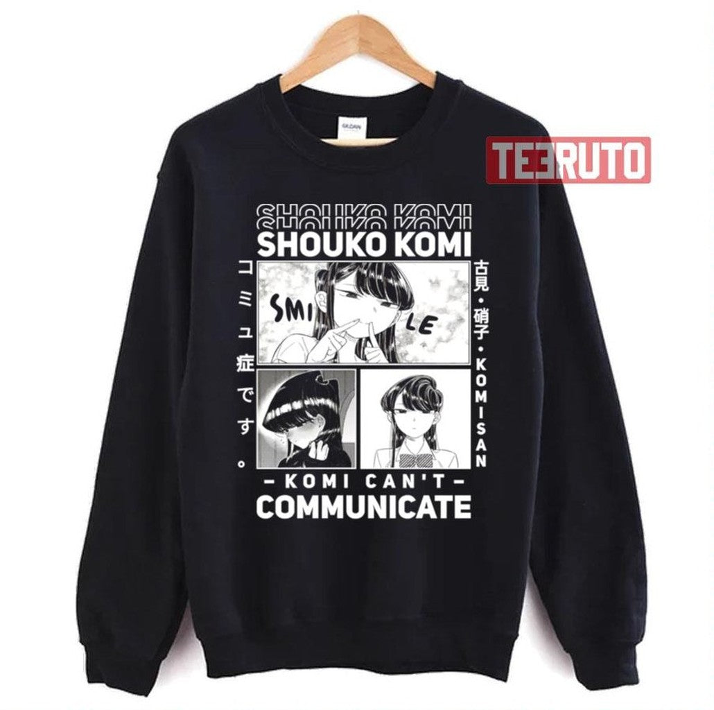 Attractive Alluring Teenager Beautiful Komi Can't Communicate Unisex Sweatshirt