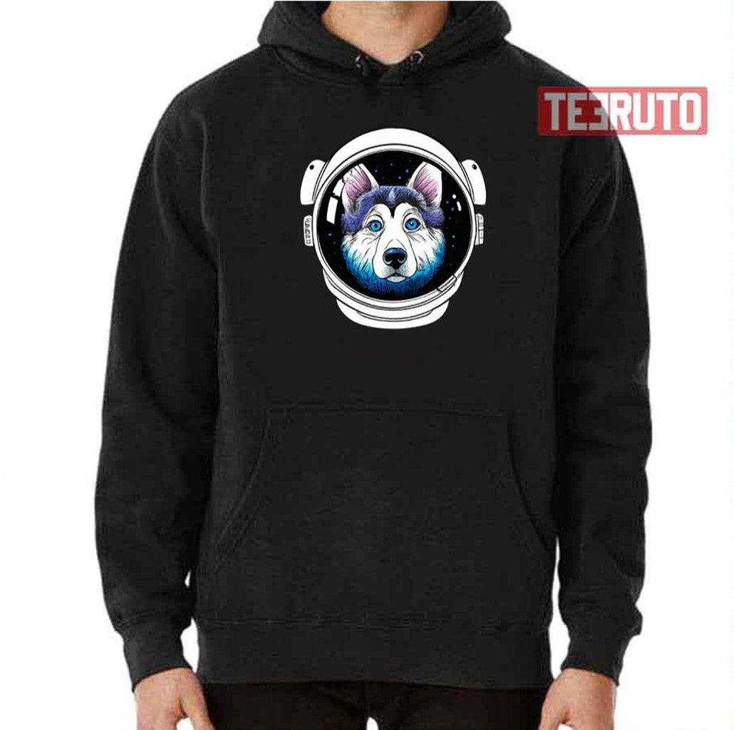 Rover The Astrodog Husky Dog Unisex T-Shirt