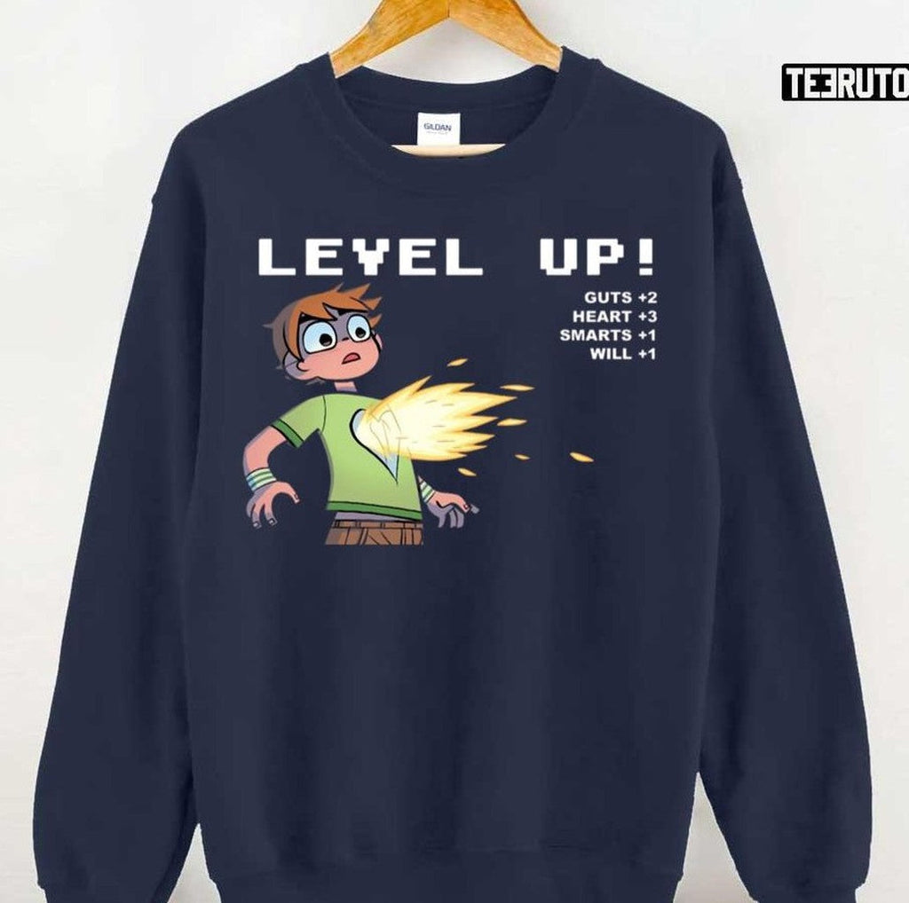 Scott Pilgrim Level Up Unisex Sweatshirt
