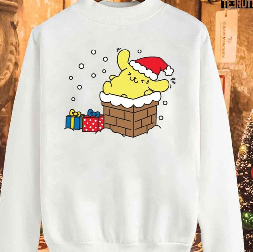 Pompompurin The Official Home Christmas Unisex Sweatshirt