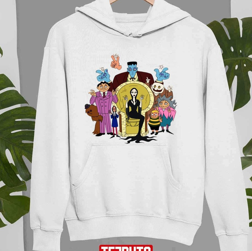 The Adams Family Cartoon Hb Halloween Unisex Sweatshirt