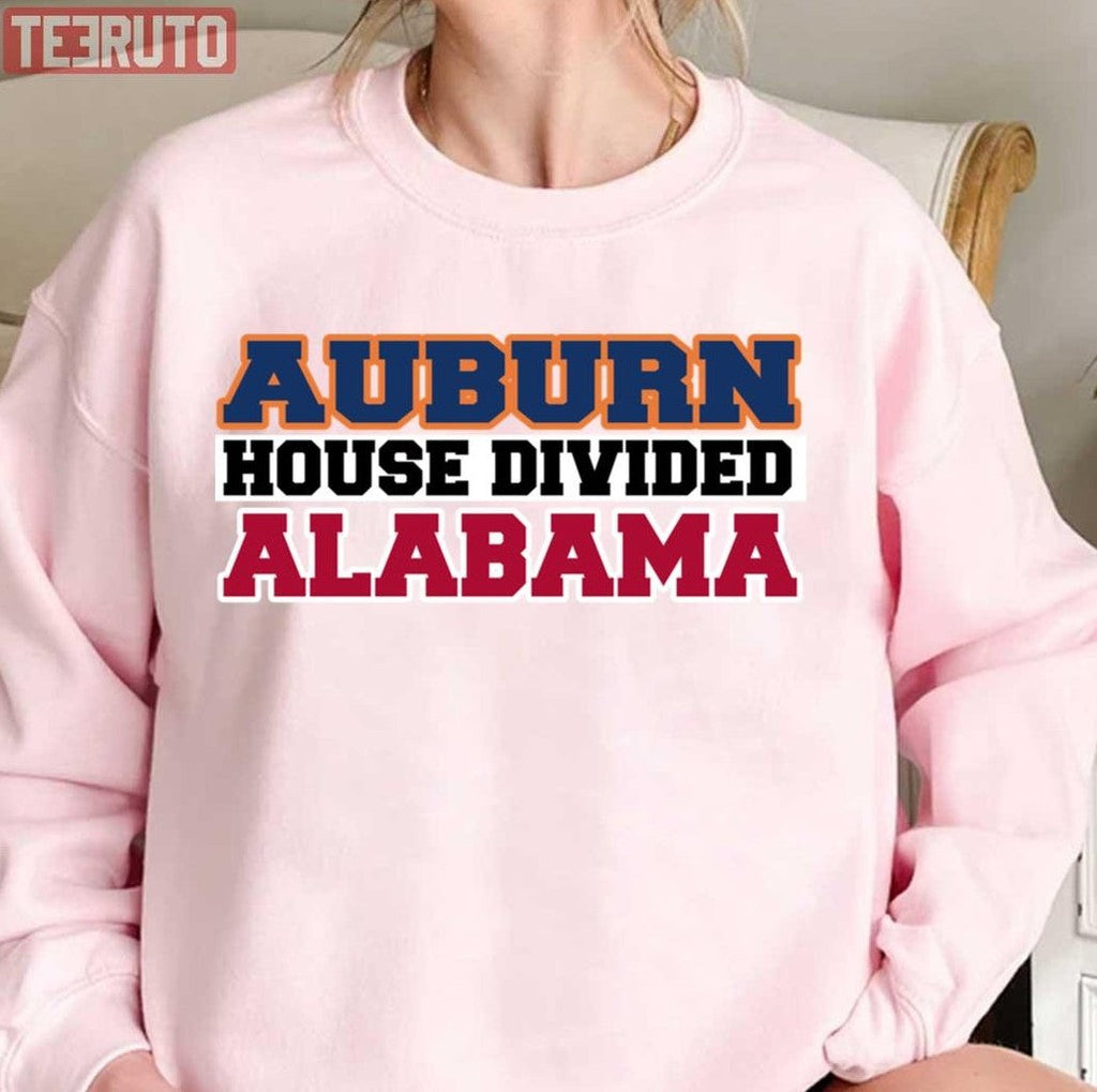 Auburn House Divided Alabama Unisex T-Shirt