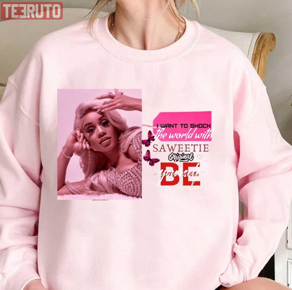 Be Yourself Saweetie In Pink Sweety Collection Unisex T-shirt