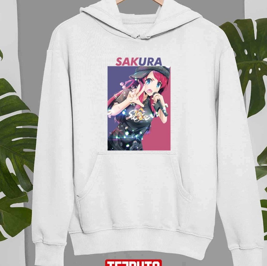 Pretty Girl Sakura Minamoto Zombie Land Saga Unisex Sweatshirt