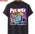Pee Weethrow Back Large Marge Unisex T-Shirt