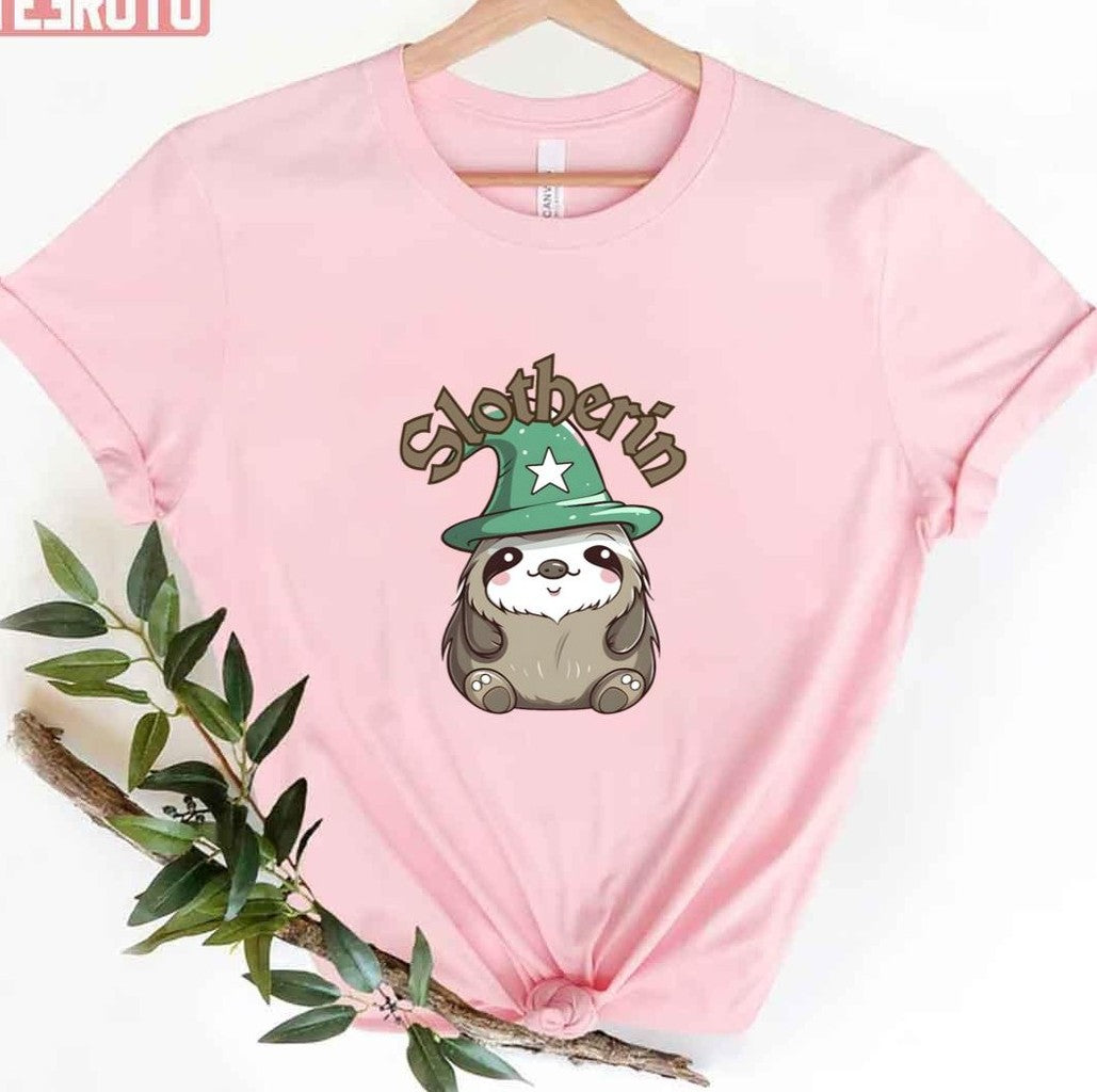 Slothwarts Sloths Slotherin Cute &amp; Kawaii Wizards Unisex T-Shirt