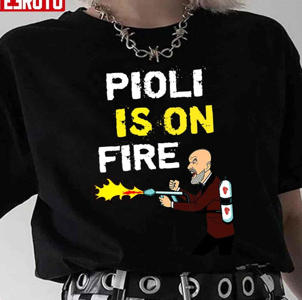Pioli Is On Fire 2022 Football Trending Unisex Sweatshirt