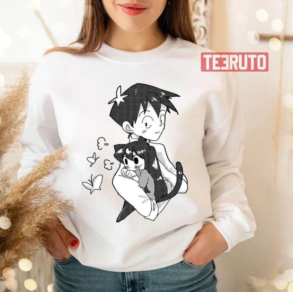 Neko Komi San And Tadano Hitohito Komi Can't Communicate Unisex Sweatshirt