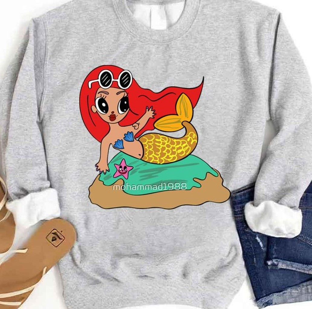 Sirenita Pineapple Karol G Unisex Sweatshirt