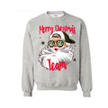 Merry Christmas football game day Santa Casual Cotton Crew Neck Tshirt hoodie