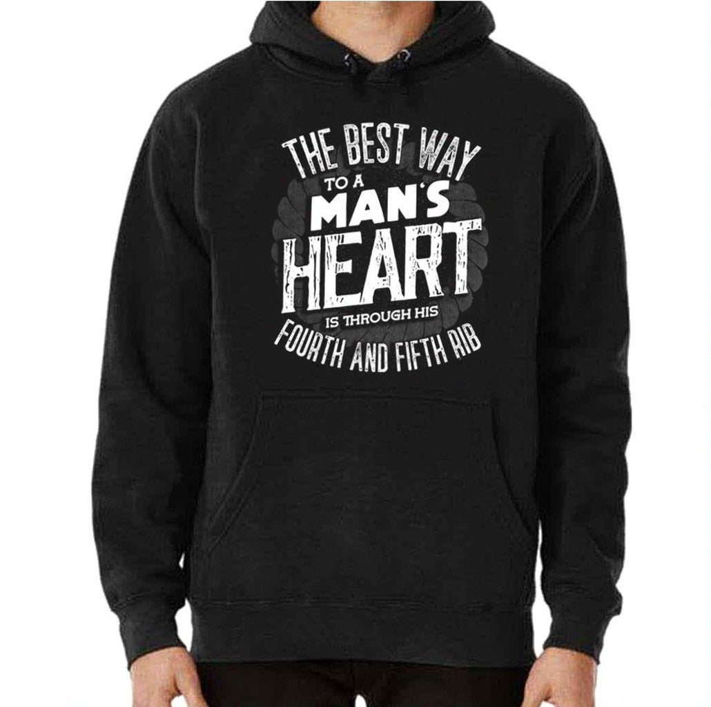 Shieldmaiden The Best Way To A Mens Heart Viking Valhalla Unisex Hoodie