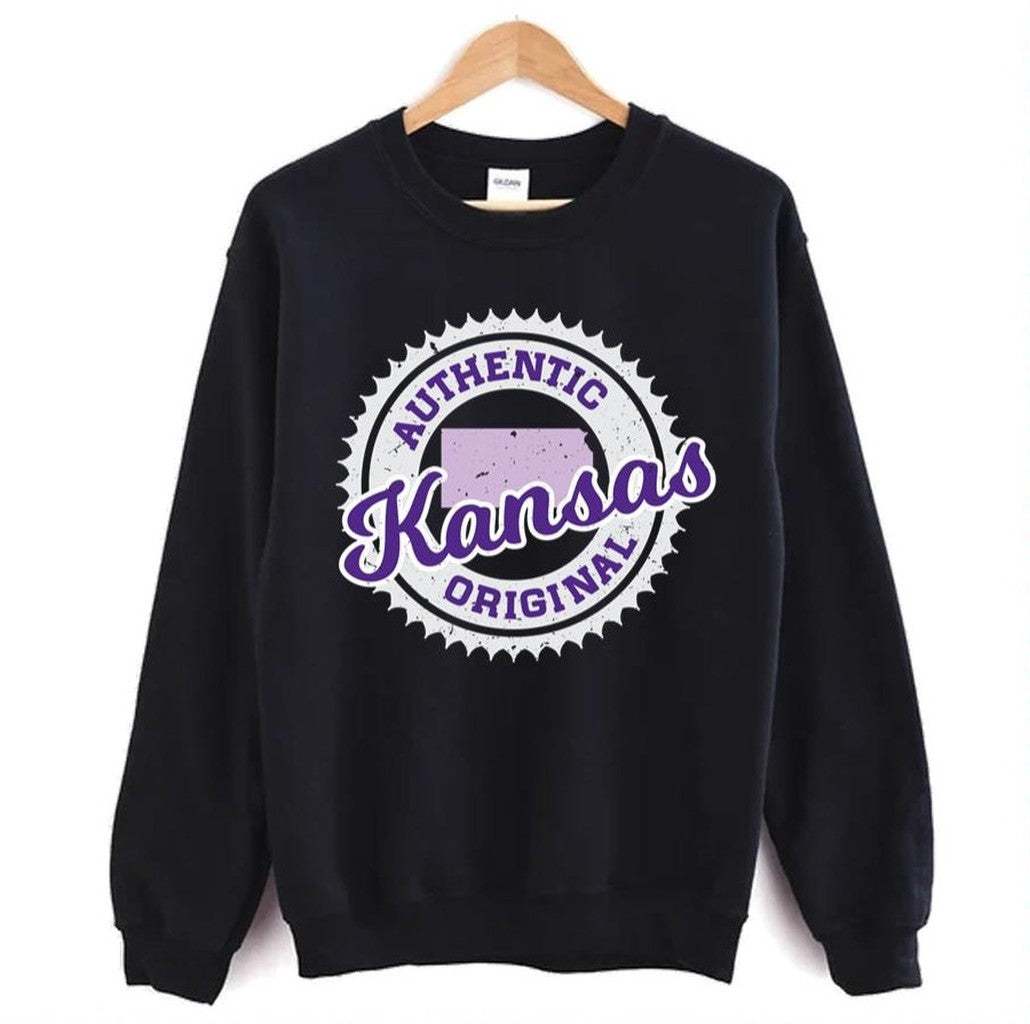 Authentic Original Kansas State Colors Unisex Sweatshirt
